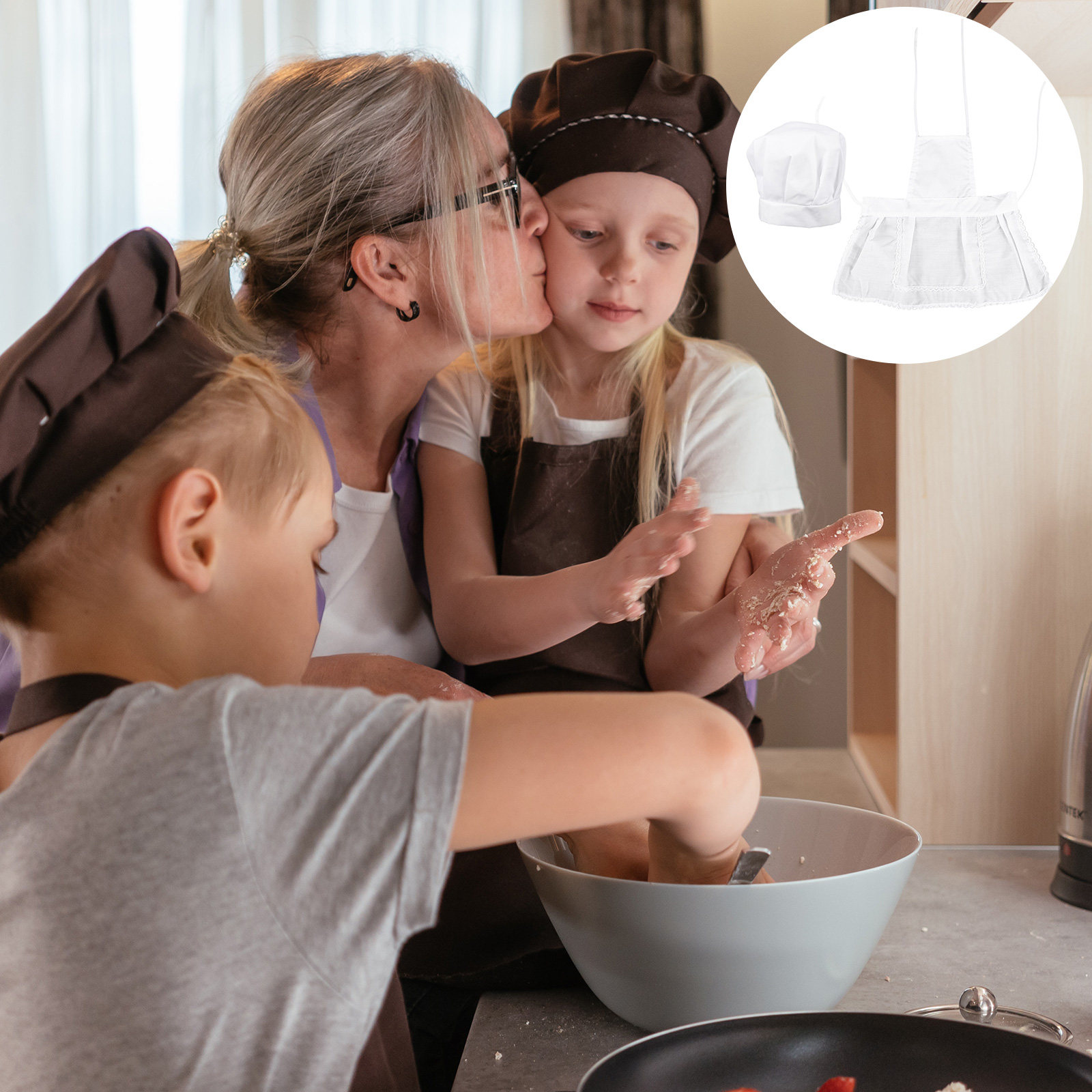 Kitchen Kids Baking Set - 1 комплект: детский костюм повара, включающий