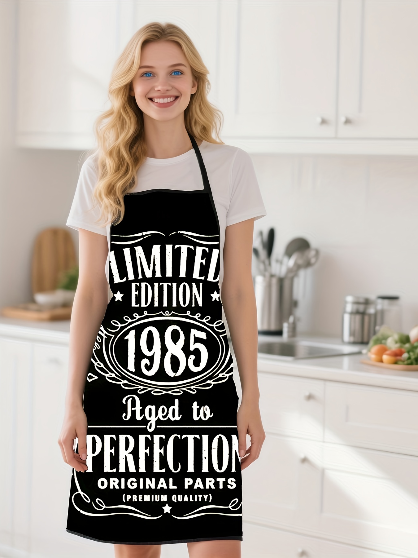 Kitchen Baking Background - Кухонный фартук на черном фоне с