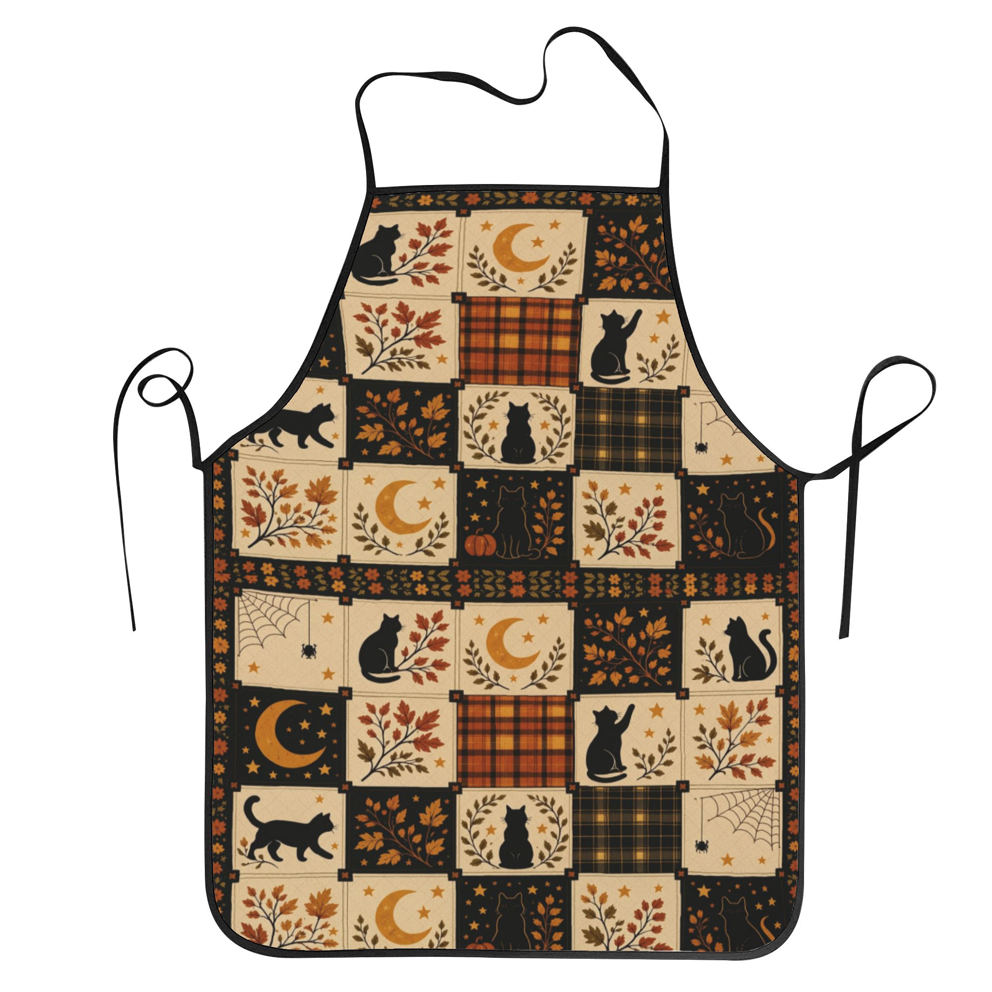 Kitchen Witch Baking - Фартук «Чёрные кошки» для кулинарии, выпечки,