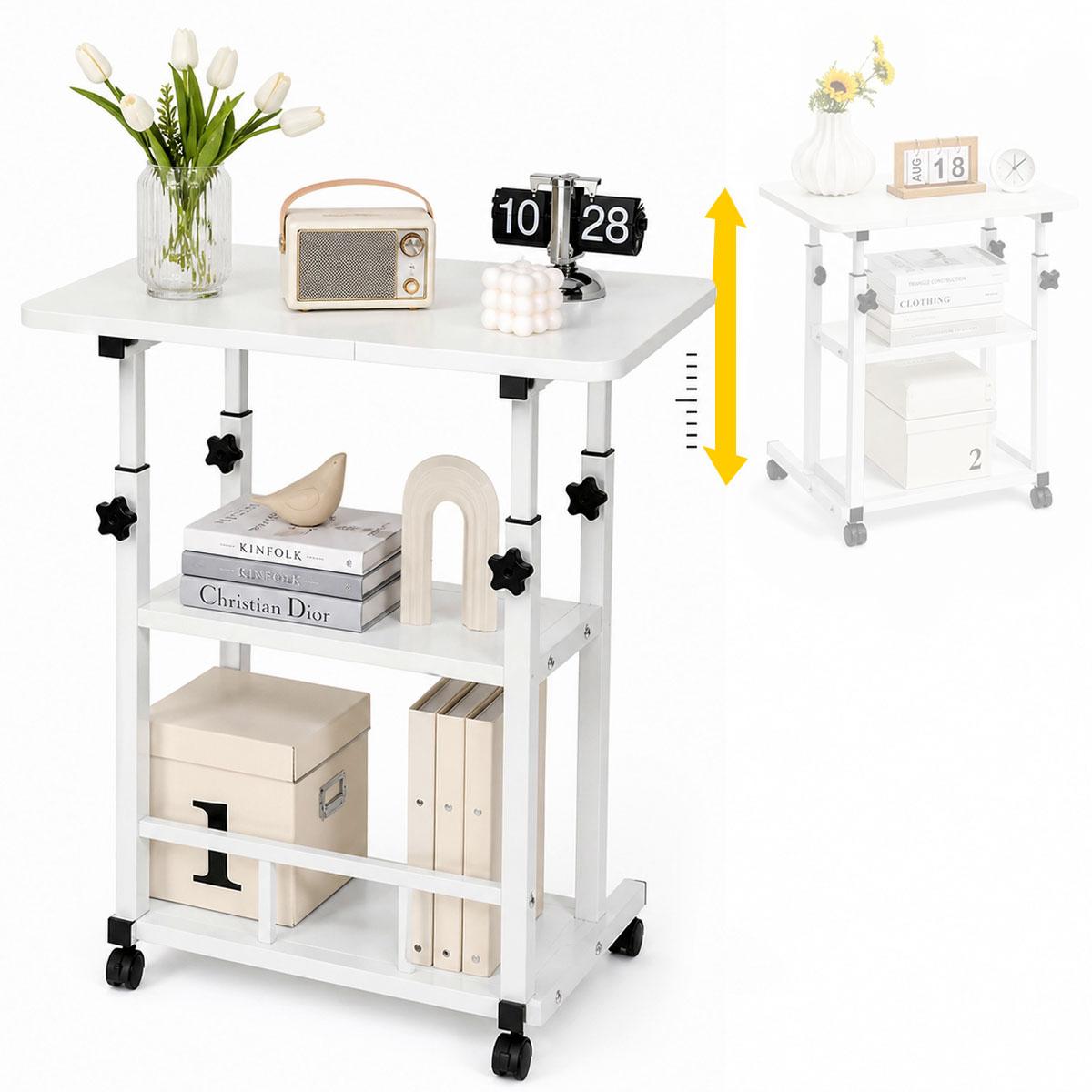Kitchen Baking Cart - Трехъярусная передвижная тележка с регулируемой высотой,