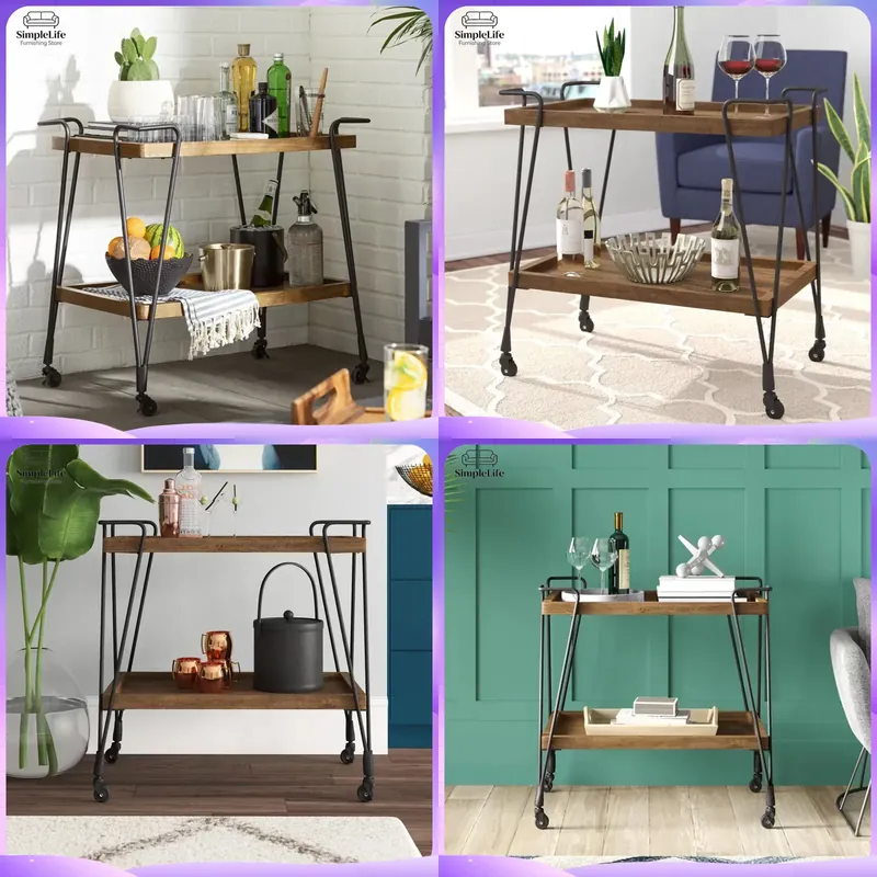 Kitchen Baking Cart - Кухонная тележка на колесах, передвижная тележка