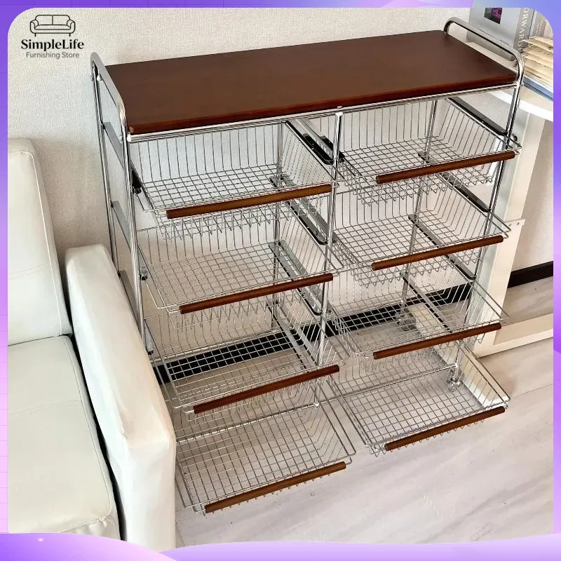 Ретро-тележка для кухни на кол – обзор и цена Kitchen Baking Cart