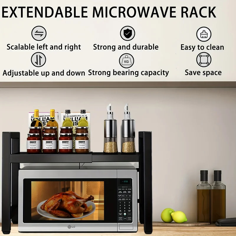 Раздвижная полка для микроволн – обзор и цена Kitchen Baking Rack