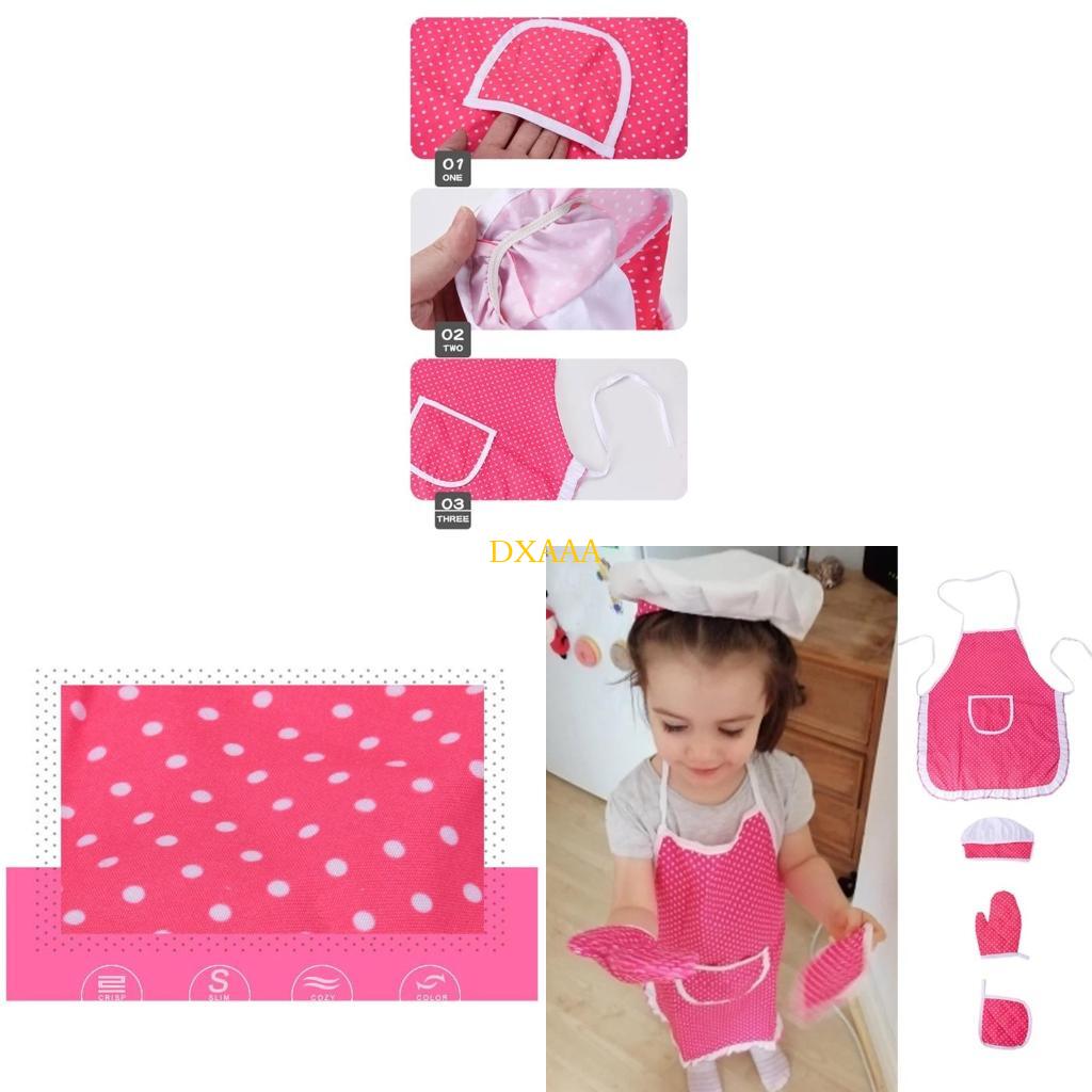 DXAA Chefs Costume Set Kids Co – обзор и цена Kitchen Kids Baking Set
