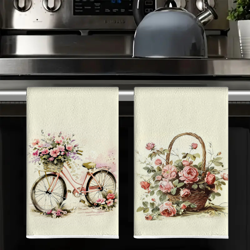 2 шт., кухонные полотенца с ри – обзор и цена Kitchen Baking Cart