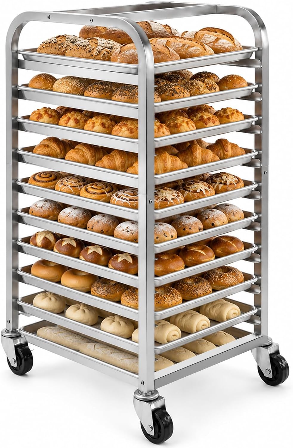 10-ярусная подставка для проти – обзор и цена Kitchen Baking Cart