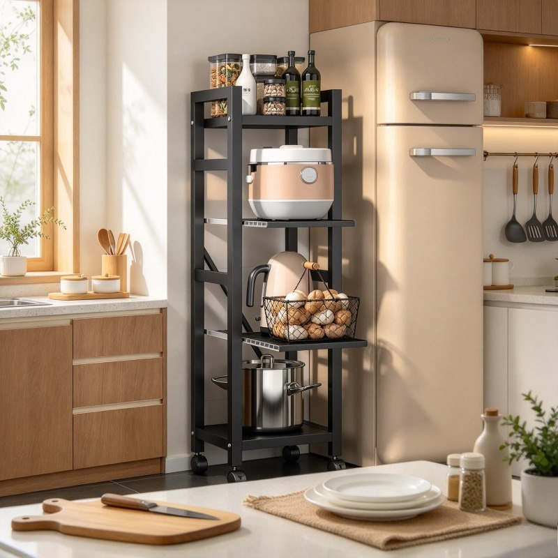 Выдвижная кухонная полка, напо – обзор и цена Kitchen Baking Cart