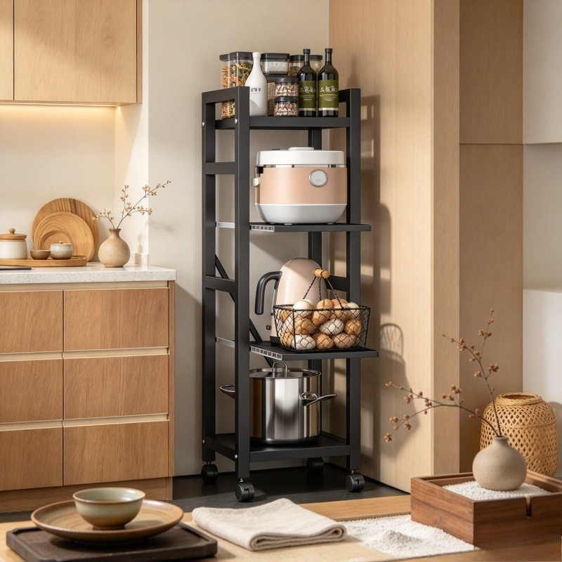 Выдвижная кухонная полка, напо – обзор и цена Kitchen Baking Cart