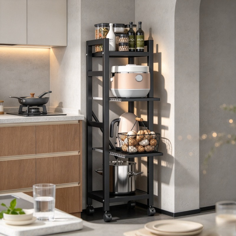 Выдвижная кухонная полка, напо – обзор и цена Kitchen Baking Cart