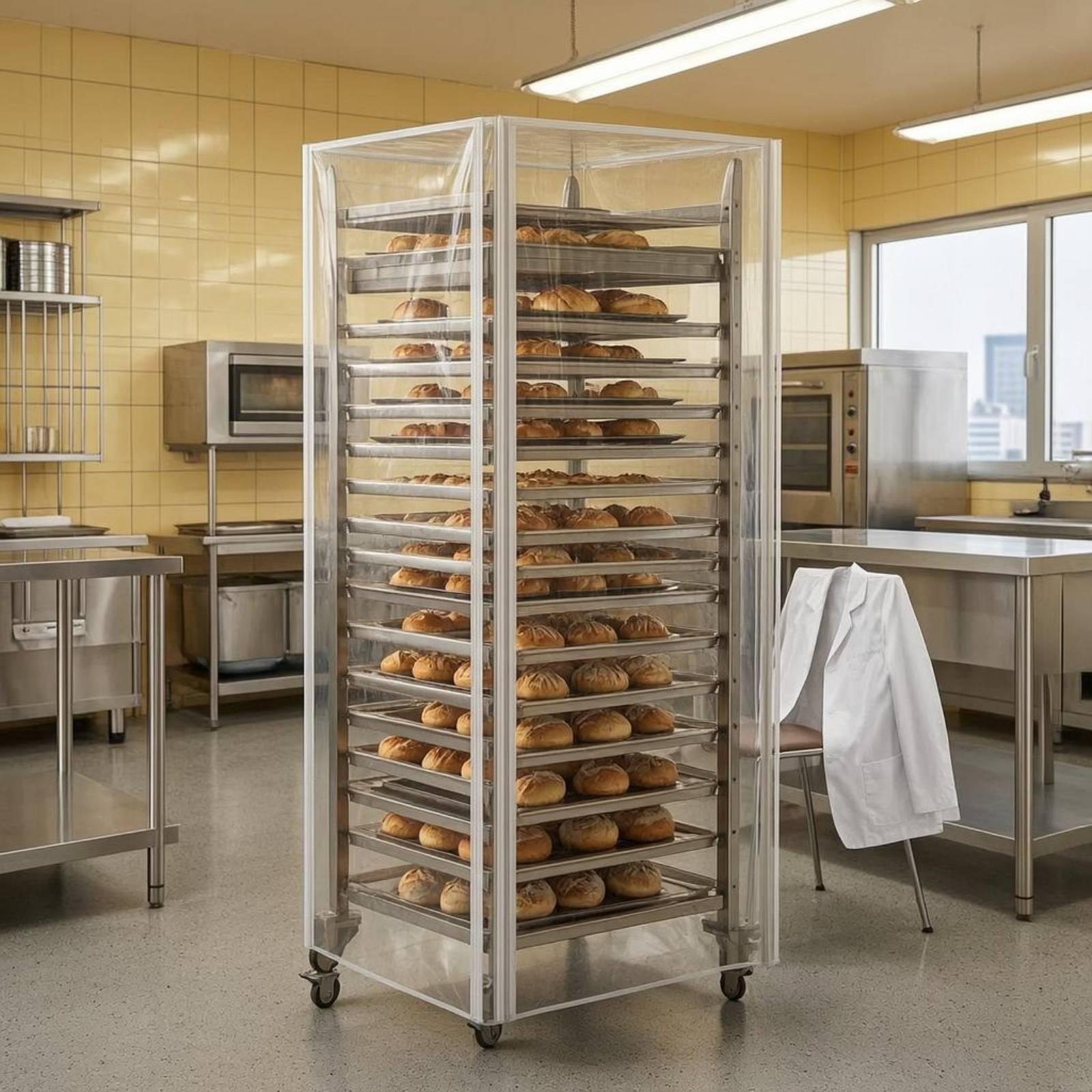 Прозрачный высокий чехол-подст – обзор и цена Kitchen Baking Cart