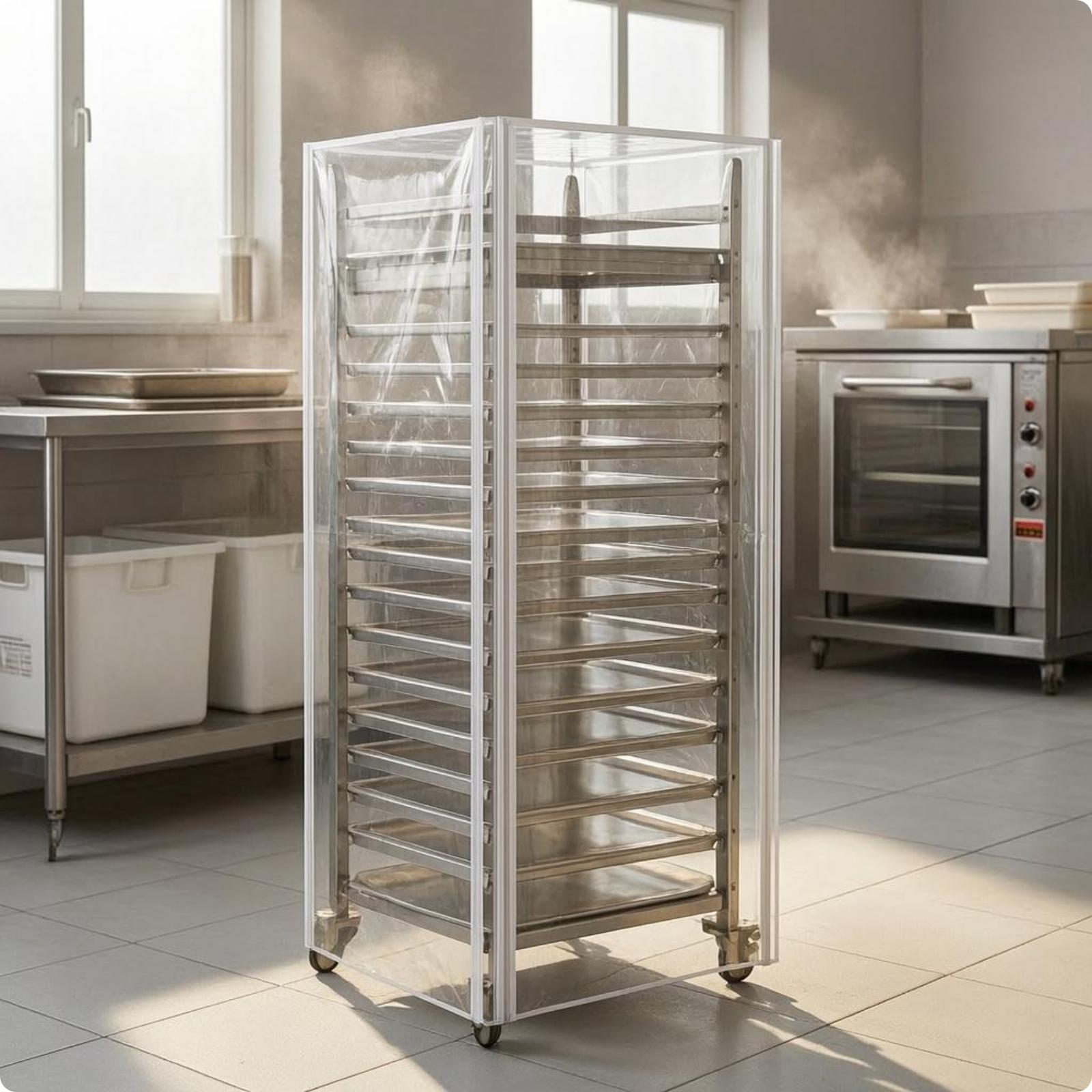 Прозрачный высокий чехол-подст – обзор и цена Kitchen Baking Cart